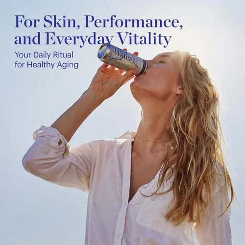 Vista 6 de Dr. Perricone Hydrogen Water Paquete de 24 (12 onzas) – Agua de hidrógeno molecular 1.0–1.5ppm Hidratación antioxidante natural, botella de agua