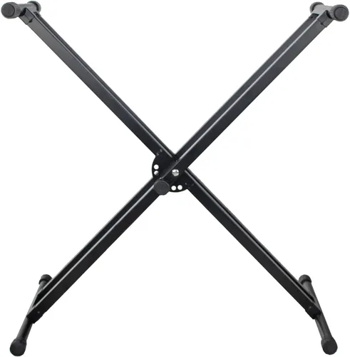 Vista 2 de GoDpsMusic CC-KSTAND - Soporte para teclado de doble soporte X-Style Pro Series