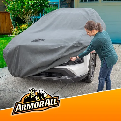 Funda Premium para SUV de Todo Clima Heavy Duty Armor All de Season Guard; Máxima Protección contra el Sol, Lluvia, Viento y Nieve para SUV o CUV de