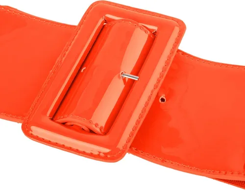 Vista 5 de GRACE KARIN Cinturón elástico de los años 50 para mujer, cinturones elásticos de 3 pulgadas de ancho