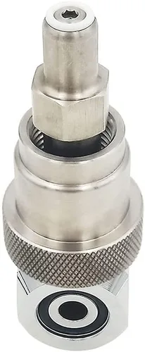 Vista 5 de Tanque de aire Buceo a Scott SCBA Cilindro de extinción de incendios CGA347 Adaptador de llenado Adaptador de regulador de cilindro de montaje