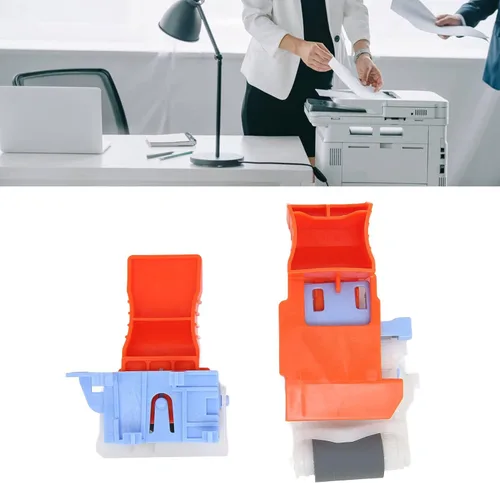 Vista 4 de Sanpyl HP M608 Rodillo de recogida de impresora, montaje de rueda de paginación de reemplazo ABS para HP M608 M609 M631