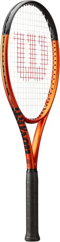 Vista 3 de Wilson Burn 100 V5 Performance - Raqueta de tenis - Encordada con sensación, tamaño de agarre 1-4 1/8", 2-4 1/4", 3-4 3/8", 4-4 1/2