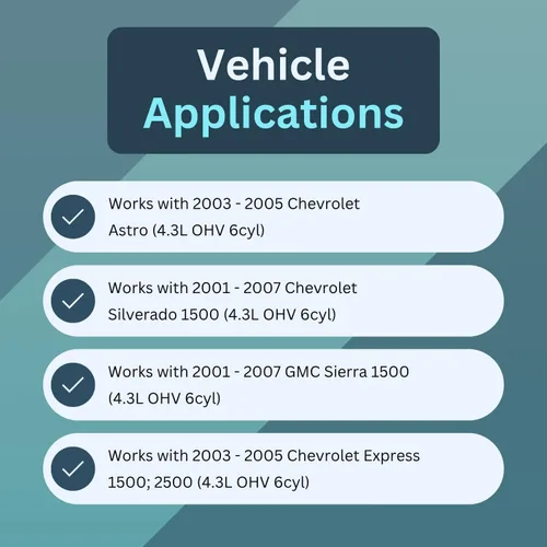 Vista 3 de EFT - Kit de embrague resistente para Chevy Silverado y GMC Sierra 1500 4.3L V6 2001-2007 – Reemplazo OEM para un rendimiento mejorado y un