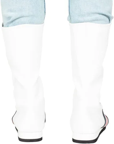 Vista 4 de Rocky Boxing - Botas de disfraz blancas para cosplay