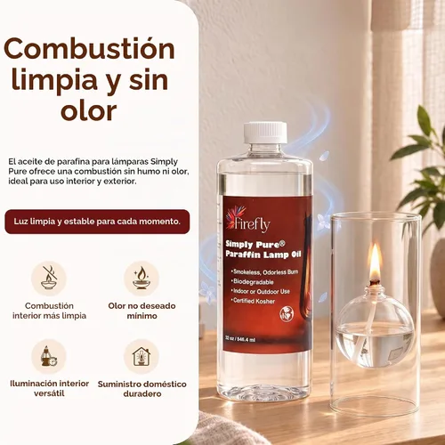 Vista 5 de Firefly Aceite para lámpara de parafina