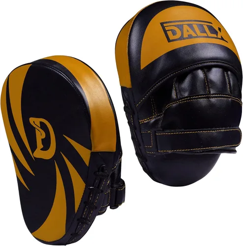DALLX Guantes deportivos con gancho y Jab curvados para entrenamiento de artes marciales, karate, kickboxing, muay thai, con correas ajustables