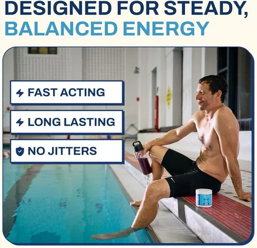 Vista 3 de Ethan's Feel Good - Mezcla de bebidas de hidratación y preentrenamiento Cafeína a base de plantas, electrolitos, vitaminas B - Limonada