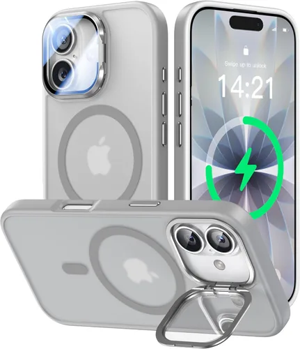 Vista 63 de VOFATA [Protección Completa Mejorada de la Cámara] para Funda iPhone Air con Cubierta de Cámara con Soporte [Compatible con MagSafe][Protección