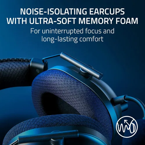 Vista 3 de Auriculares inalámbricos Razer BlackShark V2 Pro para juegos edición 2023 controladores de titanio de 1.969 in - Micrófono HyperClear Super Wideband