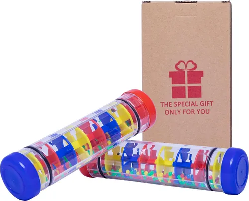 Vista 4 de Paquete de 2 palos de lluvia - Instrumento musical para relajación y meditación