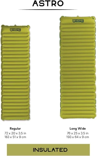 Vista 5 de Nemo Equipamiento Astro Colchoneta - Regular - Birch Bud