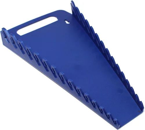 Vista 3 de Pinza portátil de plástico para 15 herramientas, organizador de llaves (2, azul)