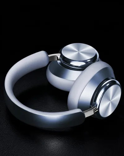 Vista 5 de Wentronic Y03 Bluetooth Headphones Wireless Active Noise Cancelling Over Ear Headphones 48 Hours Playtime High Sound Quality 6 EQ Music Mode