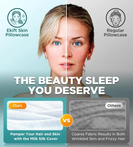 Vista 4 de Ease Now - Almohada cervical para el cuello para aliviar el dolor, almohada refrescante para dormir de lado, espalda y estómago, almohadas de espuma