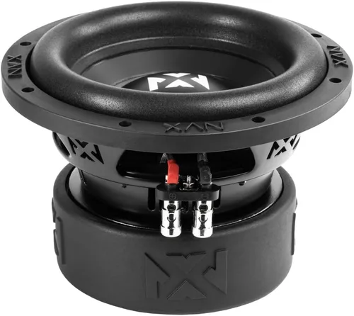 Vista 3 de NVX NSW82v3 800W Peak (400W RMS) Serie N v3 Subwoofer dual de 2 ohmios para coche de 8 pulgadas