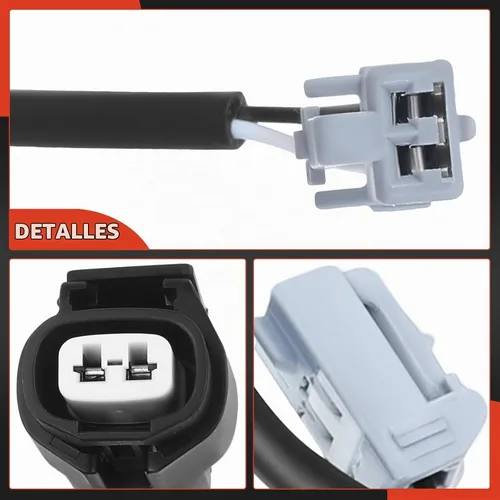 Vista 7 de A-Premium - Juego de 2 arnés para sensor de velocidad de rueda trasera ABS