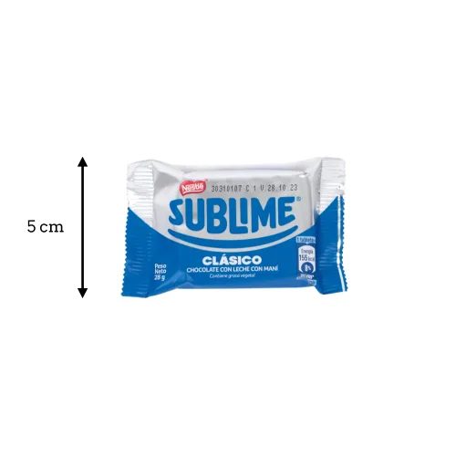 Vista 4 de Sublime Barra de Chocolate Perú con Cacahuetes Nestle 1.06 oz - Chocolate Peruano (1)