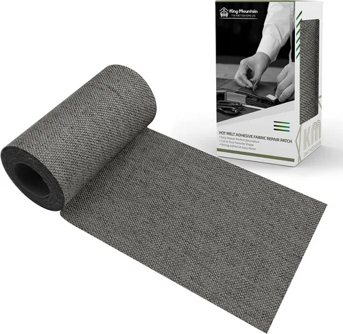 Vista 19 de KING MOUNTAIN Paquete de 20 parches de reparación termoadhesivos para pantalones vaqueros, kit de parches de mezclilla para jeans, 3 x 4-1/4 Cinco