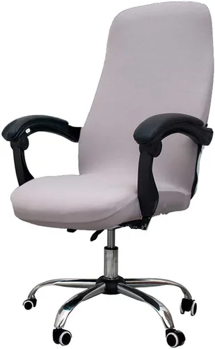 Vista 15 de Melaluxe - Funda elástica universal para silla de oficina, funda para silla de computadora (Tamaño: L) - Azure