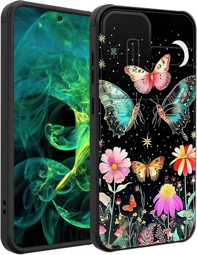 Vista 17 de Funda para Galaxy A36 5G/A56 5G con cubierta de cámara deslizante, resistente de doble capa híbrida a prueba de golpes, funda protectora resistente