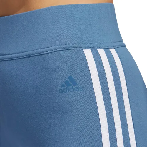 Vista 4 de adidas Pantalones cortos de ciclismo de 3 rayas Sportswear Essentials para mujer
