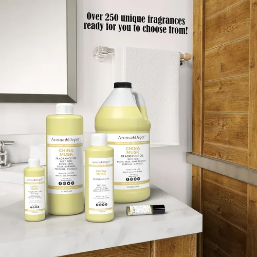 Vista 3 de Aroma Depot Perfume/aceite corporal unisex de almizcle de China de 32 onzas / 32 onzas, nuestra interpretación, aceite de fragancia sin cortar