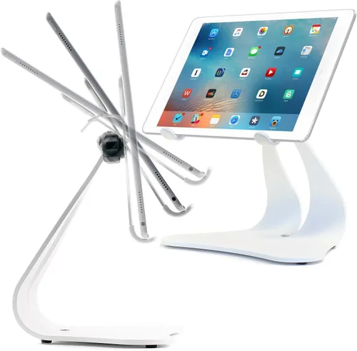 Vista 10 de Thought Out Stabile PRO - Soporte giratorio para iPad, color negro, fabricado en Estados Unidos, compatible con Apple iPad