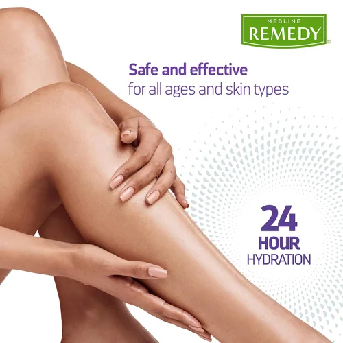 Vista 6 de Medline Crema clínica para la piel, fórmula nutritiva para piel seca, 8 onzas, paquete de 24