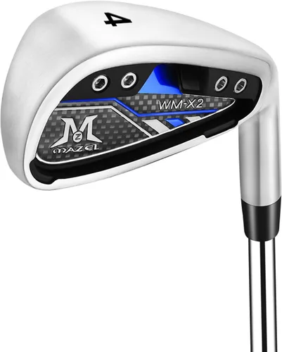 Vista 36 de MAZEL WM-X1/2 Hierros individuales para palos de golf para hombres 1,2,3,4,5,6,7,8,9, Pitching Wedge, Approach Wedge, Sand Wedge con ejes