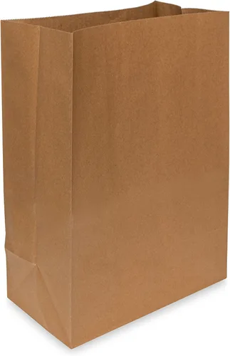 Vista 8 de Bolsas de papel Kraft desechables de Prime Line Packaging, bolsas para lonchera extra grandes para llevar golosinas, comestibles, uso en panadería