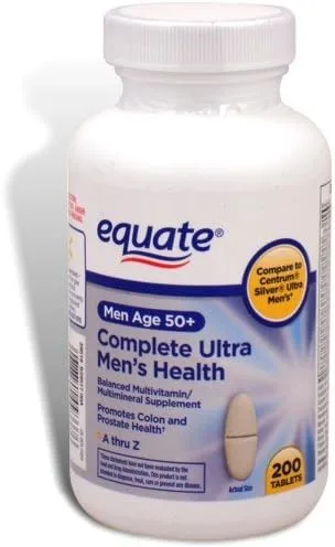 Equate - Complete Ultra Men's Health, 200 tabletas