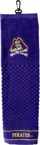 Vista 9 de Team Golf NCAA Texas A&M Aggies Toalla de golf bordada, diseño a cuadros y logotipo bordado