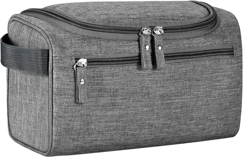 Neceser colgante para mujeres y hombres, maquillaje de viaje, gran capacidad, kit de Dopp portátil, bolsa organizadora de almacenamiento con gancho