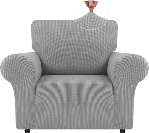 Vista 38 de LURKA Fundas Elásticas para Silla Sofá de 1 Pieza Cubiertas de Sofá para Protector de Muebles Sofá Cubiertas Completas con Parte Inferior Elástica