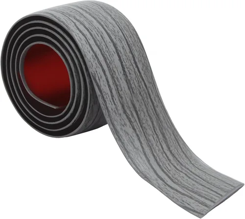 Vista 23 de Tira de transición de suelo de 1.57 pulgadas, tira de transición de vinilo plano autoadhesiva con respaldo fuerte, grano de madera de 1.6 in, 3.28