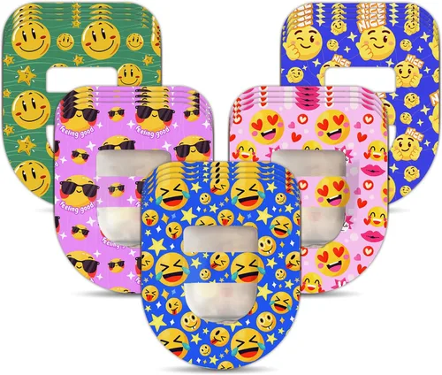 Vista 16 de Parches sobre Omnipod 5, 20 unidades Amolyfe Parches adhesivos Omnipod 5 impermeables con correa elástica, respaldo dividido optimizado para fácil