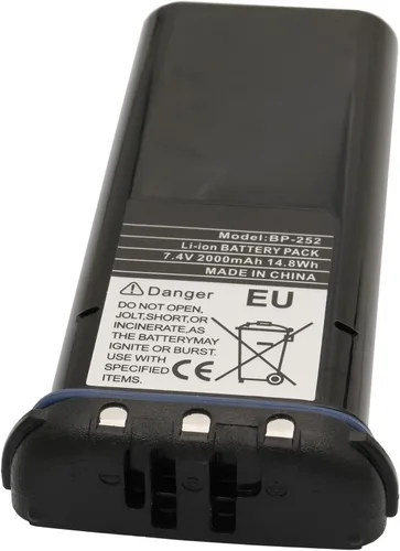 Vista 4 de BP-252 - Batería de iones de litio de repuesto de 2000 mAh compatible con radios marinas ICOM IC-M33 IC-M34 IC-M36