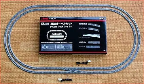 Vista 2 de Rokuhan Z Scale R062 - Juego de rieles (doble ovalado)
