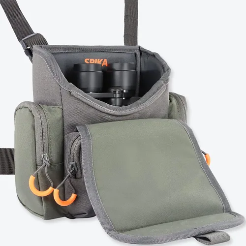 Vista 3 de SPIKA Binocular Arnés Pecho Pack, Bino Case con Telémetro Impermeable Bolsa para Caza