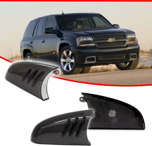 Vista 2 de para Buick Rainier 2004-2007, Chevrolet Trailblazer GMC Envoy 2002-2009 y Oldsmobile Bravada 2002-2004 Lente Ahumado Conjunto de Carcasa de Luces
