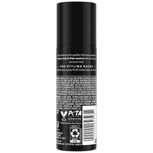 Vista 2 de TRESemmé Laca para el cabello de viaje, sujeción extra, paquete de 6 – Spray hidratante para el cabello, antihumedad, productos para el cabello