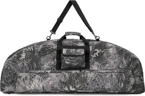Vista 11 de Funda para Arco Compuesto TaktZeit Funda para Arco Suave para Caza de 36"/44" de Largo con Correa de Hombro Ajustable y Correa para Mochila