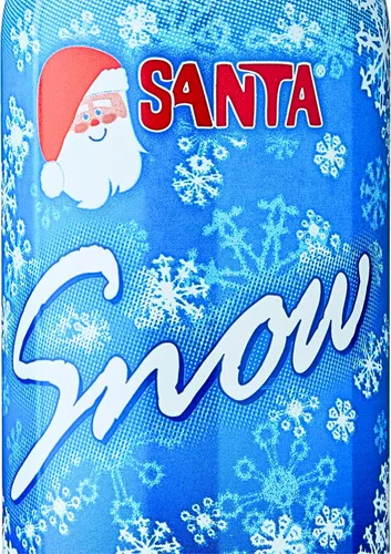 Vista 2 de Santa Snow Spray Paquete de 2 latas de aerosol de 9 onzas