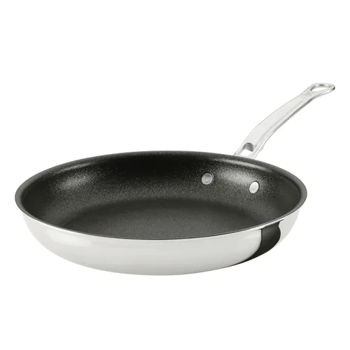 Hestan ProBond Luxe TITUM - Sartén antiadherente, acero inoxidable revestido profesional de 11 pulgadas, construcción ProCore con revestimiento de