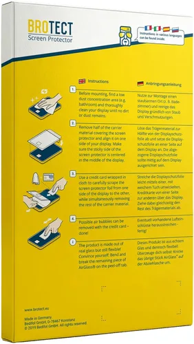 Vista 4 de brotect Protector de pantalla de vidrio compatible con Huawei Band 7, protección 9H de lámina de vidrio [resistente a los arañazos, alta claridad]