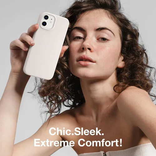 Vista 1878 de GONEZ Funda magnética para iPhone 14, compatible con Magsafe, con protector de pantalla + protector de cámara, forro de microfibra antiarañazos