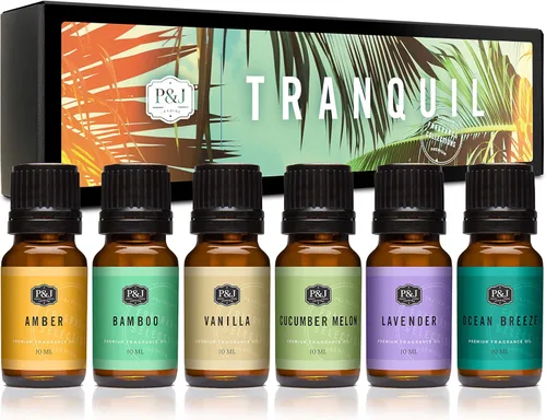 Vista 147 de P&J Trading Aceite aromático de otoño juego de 14 aceites aromáticos para hacer velas, fabricación de jabón, aceite difusor para el hogar