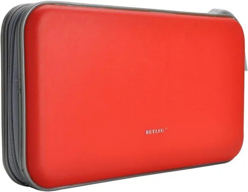 Vista 9 de Cartera organizadora y de almacenamiento, de alta resistencia y con capacidad para 70 CDs, DVDs, Blu-ray., Azul