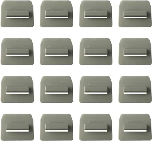 Vista 8 de 16 piezas de clips para parasol de techo compatibles con techo solar Tesla Model 3 Model Y, accesorios de instalación de protección contra el calor